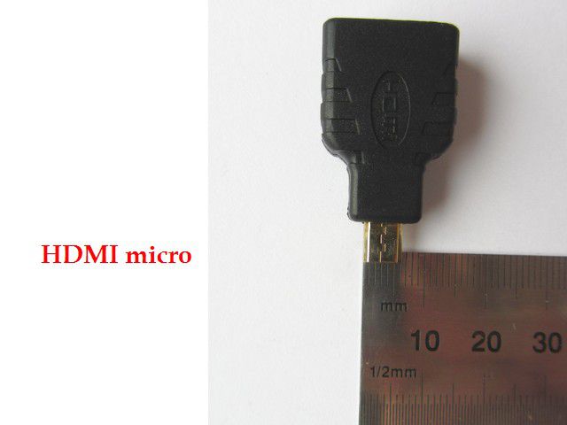 Переходник HDMI-HDMI micro — Фото 1