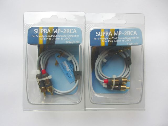 Supra mini MP-CABLE 3.5mm-2RCA 0.5m — Фото 2