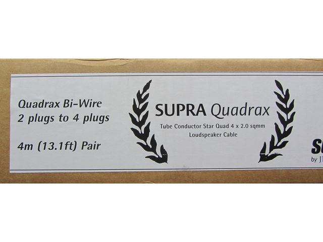 Supra QUADRAX Bi-Wire 2x4.0m — Фото 2