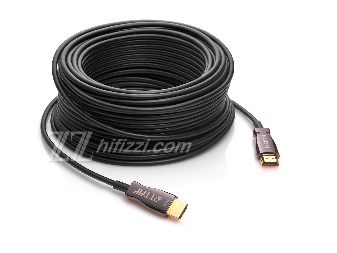 TTAF HDMI 2.0 18 Gbs AOC Cable 24K Gold 25m — Фото 2