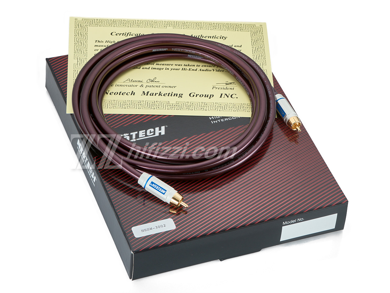Neotech NESW-3002 1RCA-1RCA 3m UPOCC subwoofer cable — Фото 2