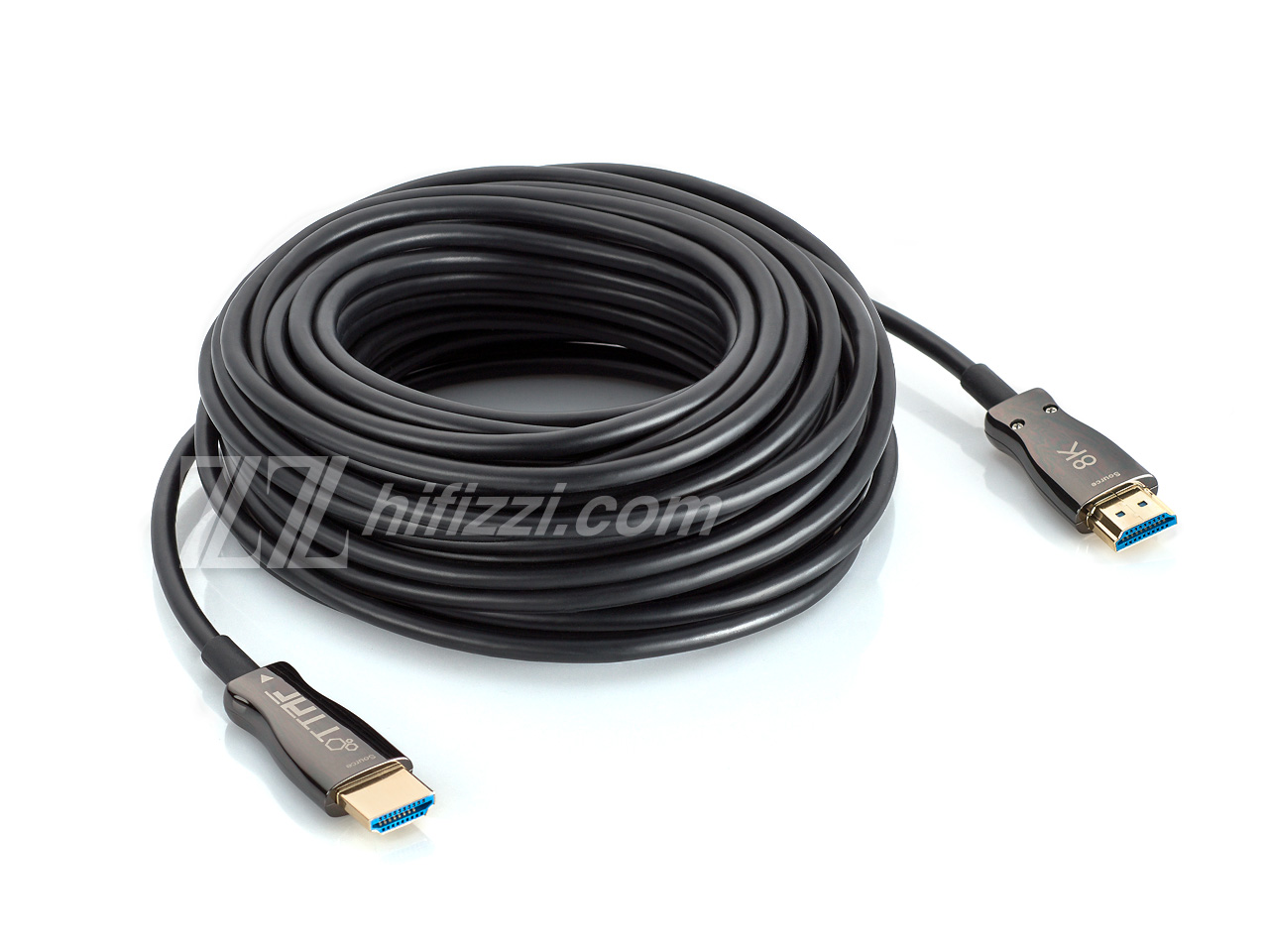 TTAF HDMI 2.1 48 Gbps AOC Cable 24K Gold 12.5m — Фото 1