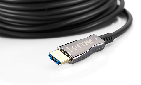 TTAF HDMI 2.0 18 Gbps AOC Cable 24K Gold 10 m