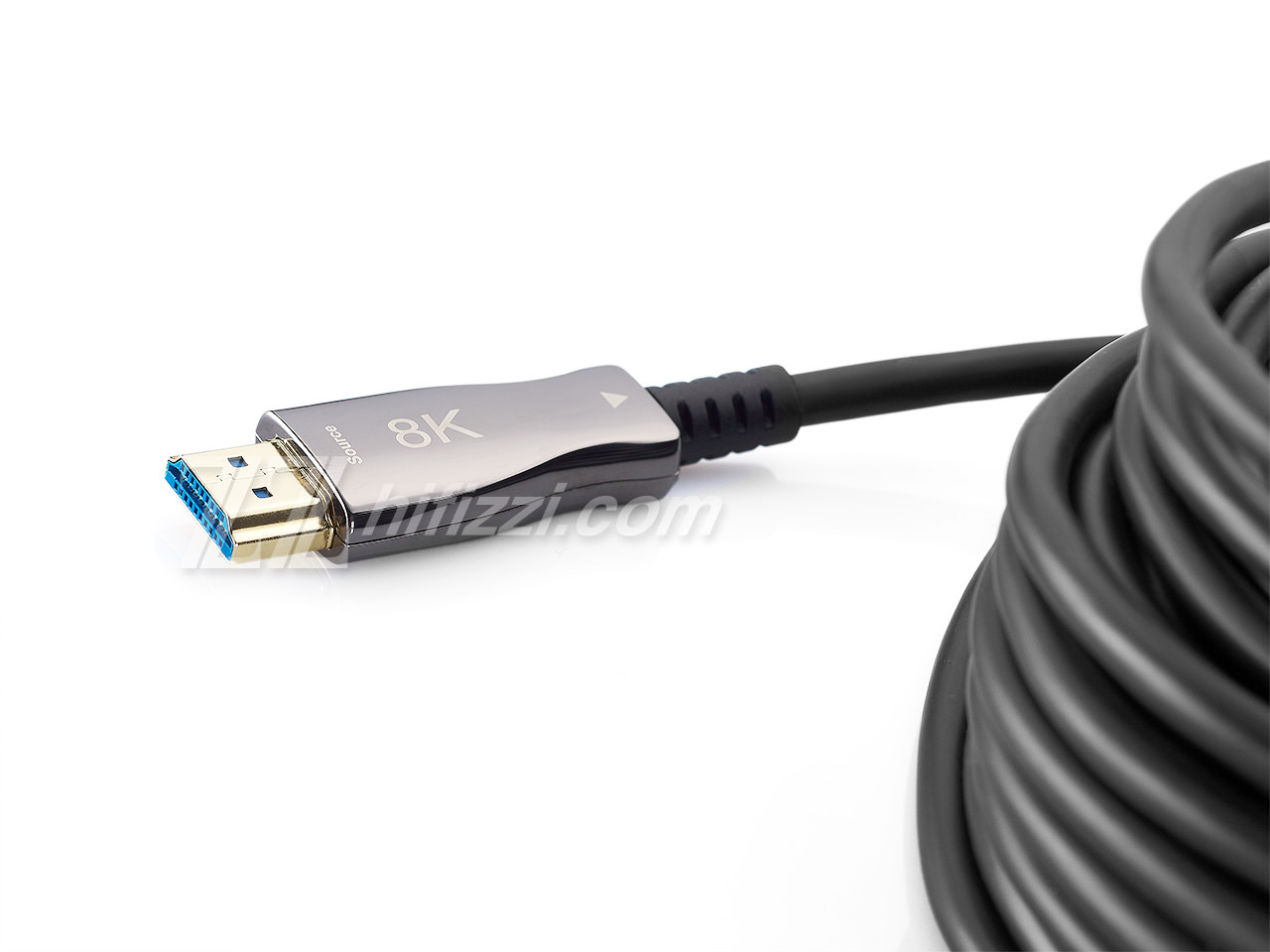 TTAF HDMI 2.1 48 Gbps AOC Cable 24K Gold 25m — Фото 3