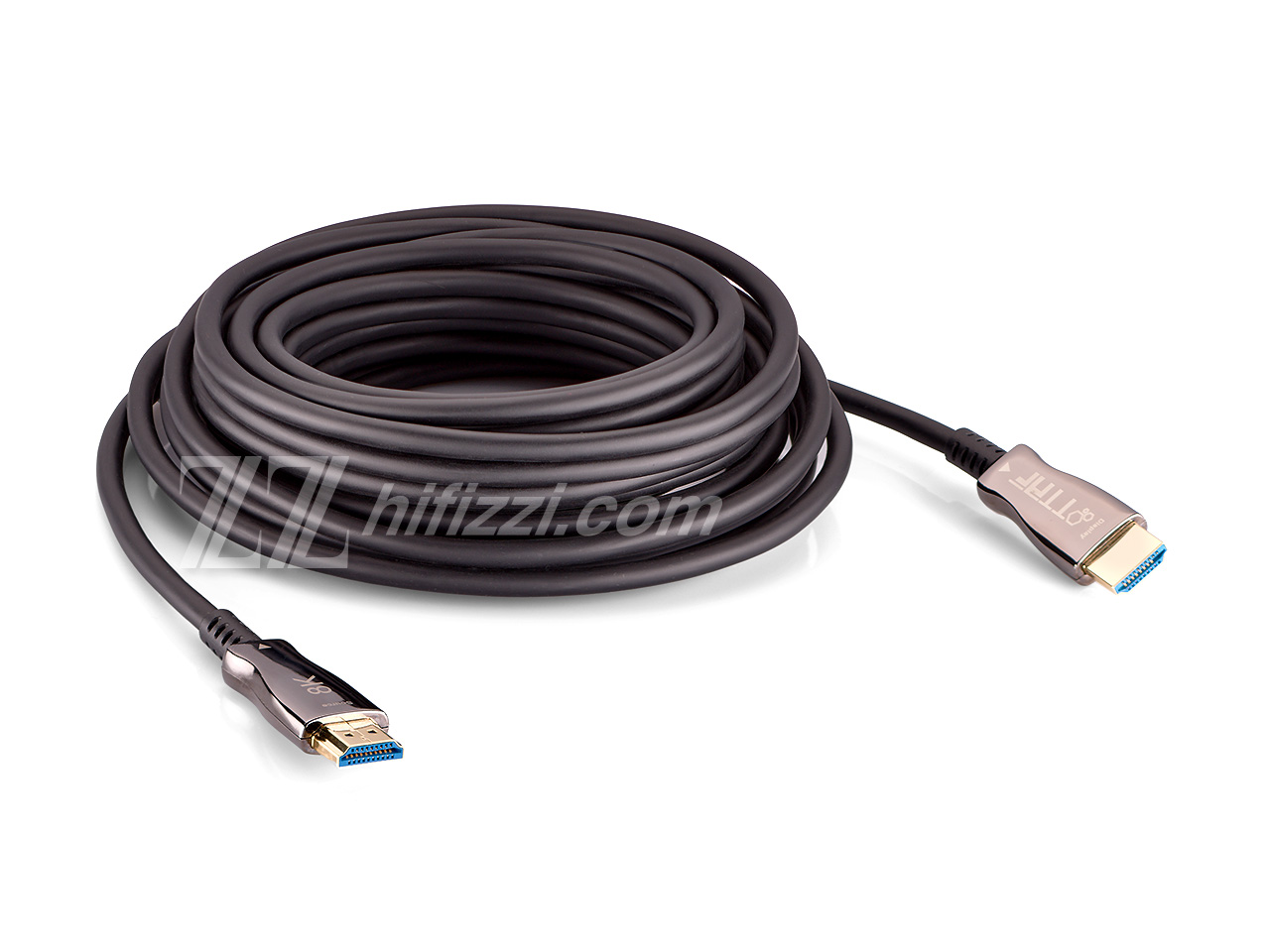 TTAF HDMI 2.1 48 Gbps AOC Cable 24K Gold 5m — Фото 2