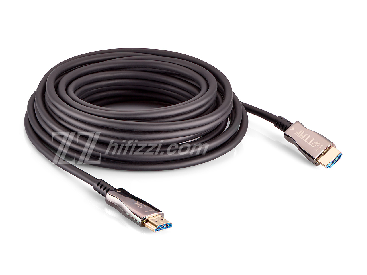 TTAF HDMI 2.1 48 Gbps AOC Cable 24K Gold 7.5m — Фото 2