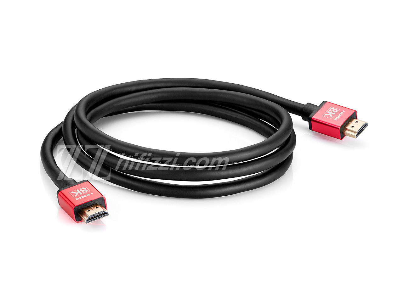 TTAF HDMI 2.1 Cable Red 24K Gold 2m — Фото 2