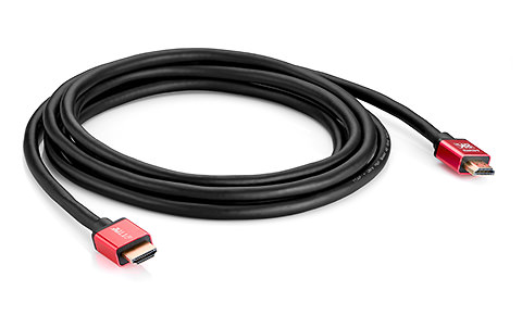 TTAF HDMI 2.1 Cable Red 24K Gold 3m