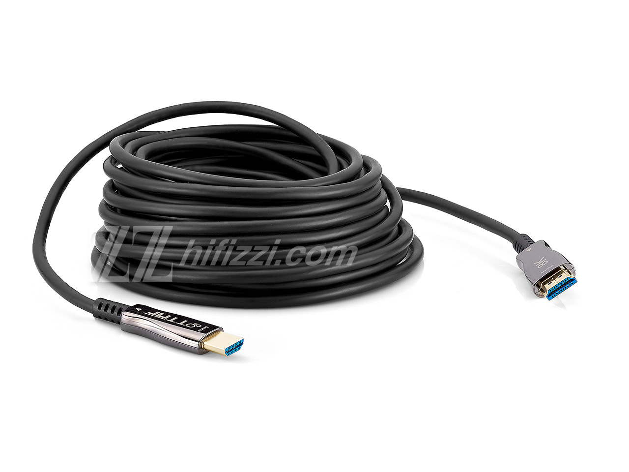 TTAF HDMI 2.1 48 Gbps AOC Cable 24K Gold 17.5m — Фото 3