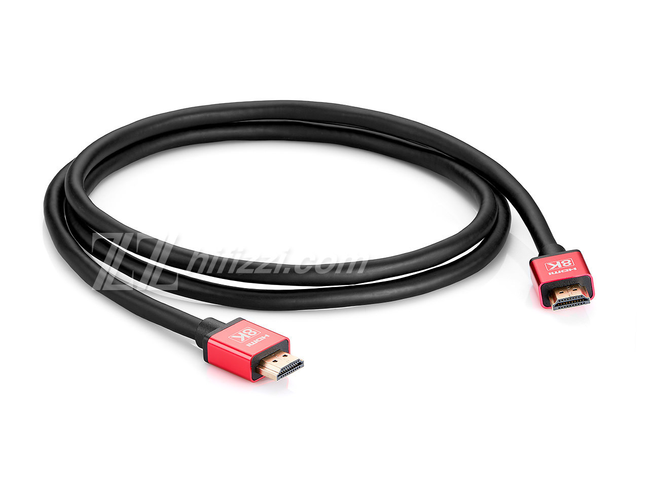 TTAF HDMI 2.1 Cable Red 24K Gold 1.5m — Фото 2