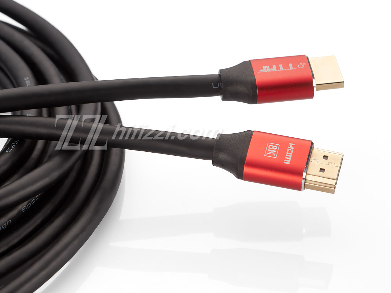 TTAF HDMI 2.1 Cable Red 24K Gold 5m — Фото 3