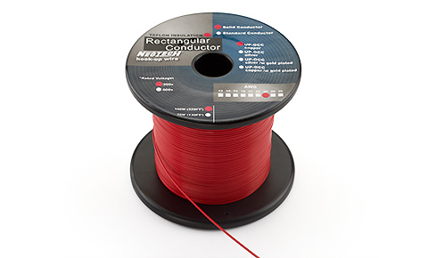 Провод моножильный UPOCC rectangular Copper 24AWG